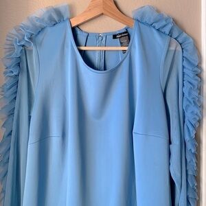 ASHLEY STEWART Altered Ruffle Sleeve Dress